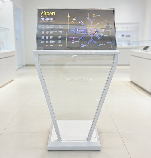 30" Landscape T-OLED Touch Kiosk